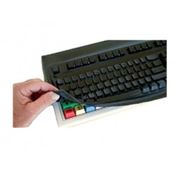 3251D104 Chicony Solid Black Typing Mask KB51 w/win keys F 