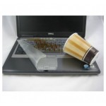 105G108 Apple Biosafe™ Anti-Microbial Laptop Cover Slimline Al 243, MBIIOLLA, Rec enter