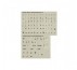 Alphanumeric Replacement Keyboard Labels Avail in White & Black Color Combo