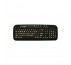 EZSee Large Print Keyboard-Black with White Print